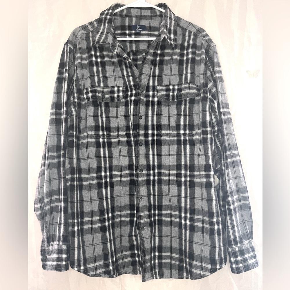 ❣️Buttons down long sleeve shirt checkered❣️